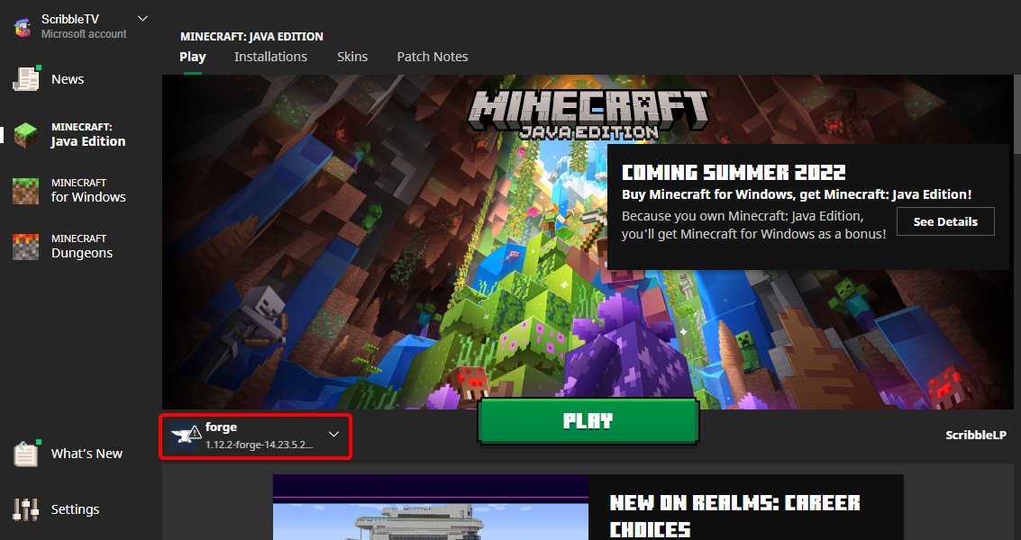 do you need to download minecraft forge for at launcher