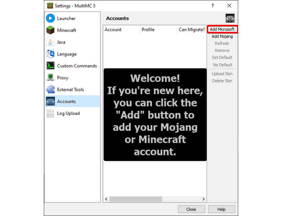 MultiMC, the open source Minecraft launcher adds Microsoft account support